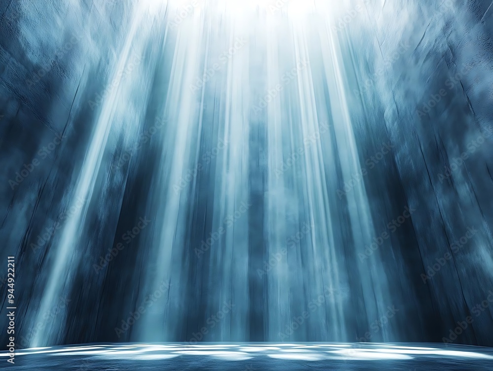 Abstract Blue Light Beams Background Abstract Blue Light Beams Background