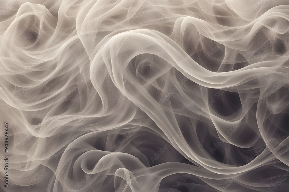 A close up of smoke with sharp jagged edges creating a sense of intensity and movement, AI Generated A close up of smoke with sharp jagged edges creating a sense of intensity and movement, AI Generated