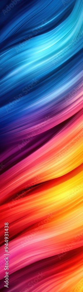 Vibrant abstract waves blend in a colorful spectrum of blue, red, and orange, perfect for backgrounds and artistic projects. Vibrant abstract waves blend in a colorful spectrum of blue, red, and orange, perfect for backgrounds and artistic projects.