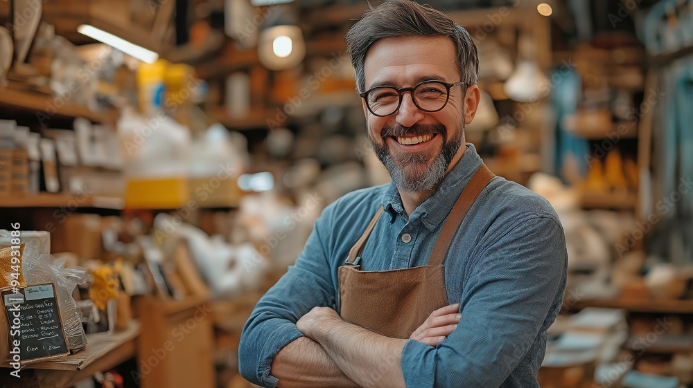 Obraz premium A store manager needs to think like an entrepreneur.