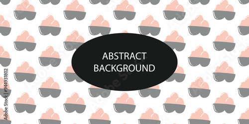 kitchen pattern background.  Hand Drawn Food Background for Menu design.