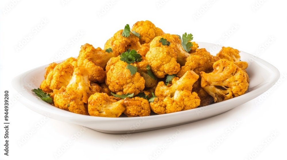 Cauliflower on double plate