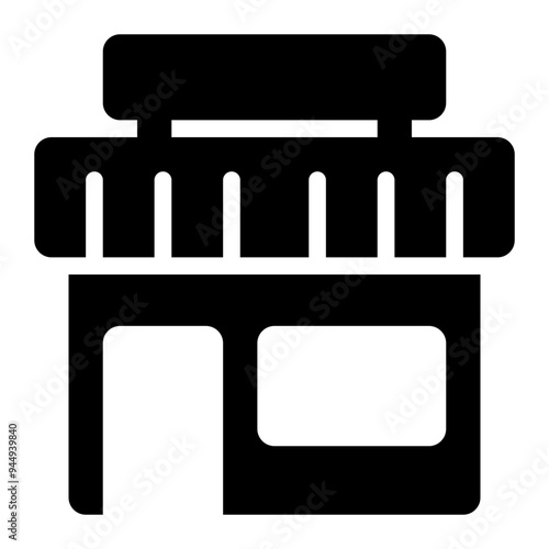 retail, store, shop, retailer, business solid or glyph icon
