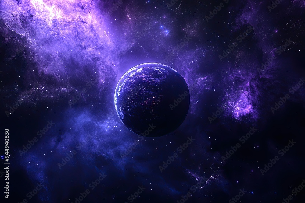 planet in space planet in space