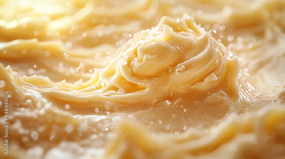 Close Up of Creamy Butter Close Up of Creamy Butter