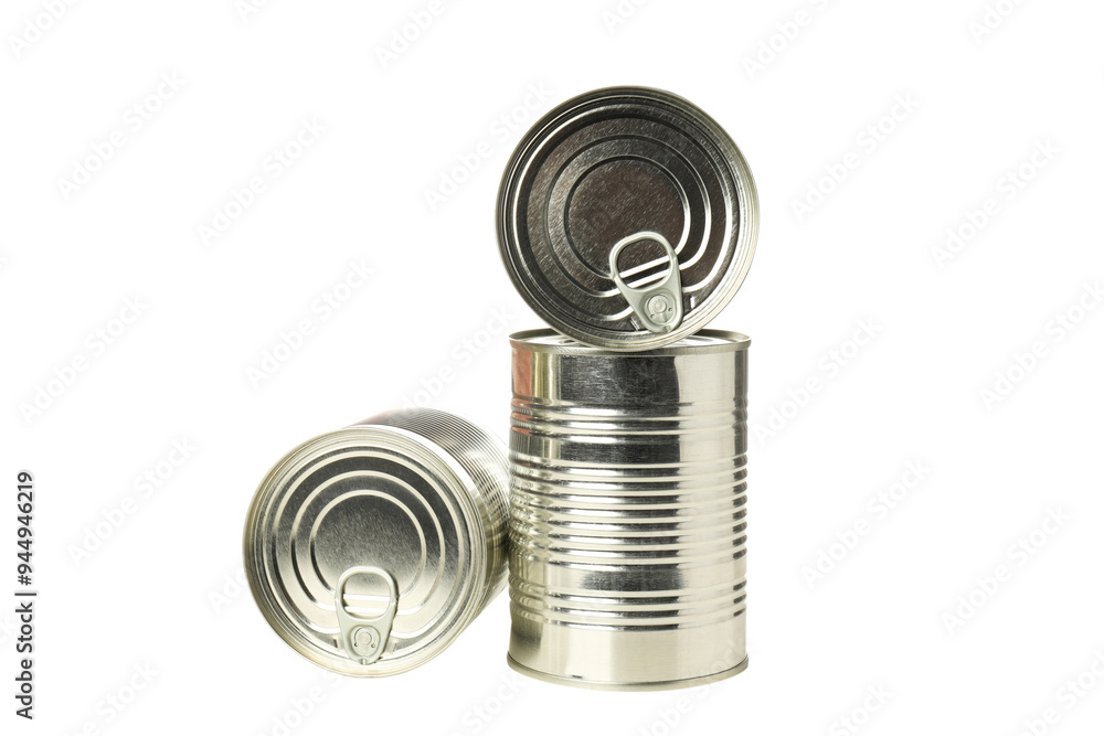 PNG, canned food, isolated on white background.