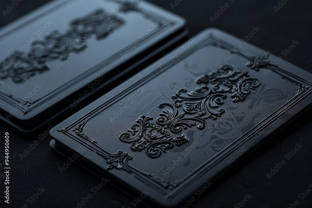 A matte and minimal design graces the back of a card from a fantasy occult game themed around Dante's Inferno. A matte and minimal design graces the back of a card from a fantasy occult game themed around Dante's Inferno.