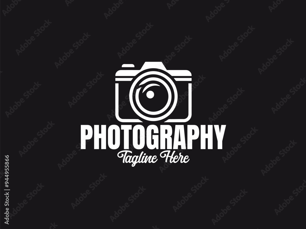 camera logo vector illustration. photography logo camera logo vector illustration. photography logo