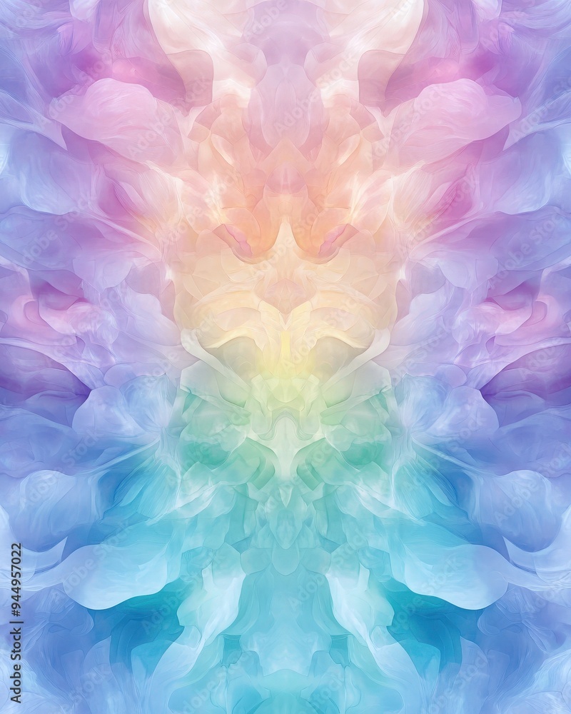 A stunning abstract artwork featuring a vibrant gradient of pastel colors, blending harmoniously to create a dreamlike atmosphere. A stunning abstract artwork featuring a vibrant gradient of pastel colors, blending harmoniously to create a dreamlike atmosphere.