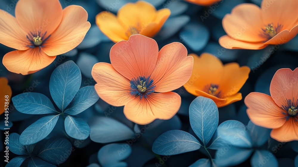 Flower motifs for professional branding materials Flower motifs for professional branding materials