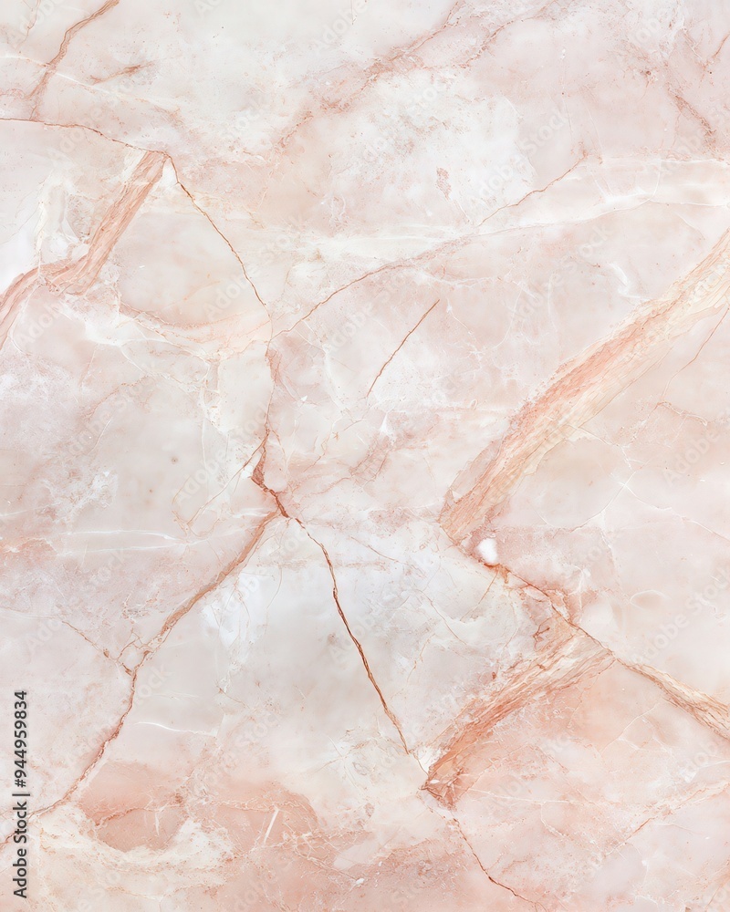 Elegant pink marble texture showcasing unique patterns, ideal for backgrounds, designs, or luxurious decor projects.