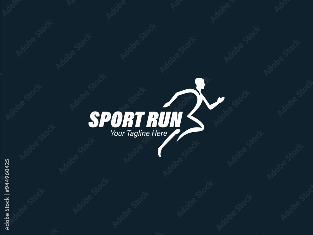 illustration of a silhouette of a sport logo logo vector illustration of a silhouette of a sport logo logo vector