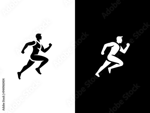 running silhouette