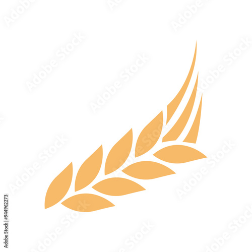 Rice icon logo design