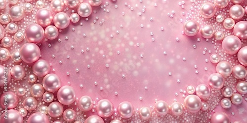 Abstract pink background with pearls and glitter , pink, background, pearls, glitter, abstract, texture, shiny, luxury