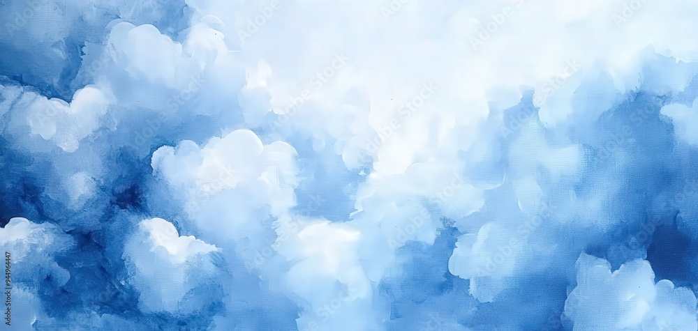 A serene blue sky filled with soft, fluffy clouds, perfect for evoking feelings of calmness and tranquility. A serene blue sky filled with soft, fluffy clouds, perfect for evoking feelings of calmness and tranquility.