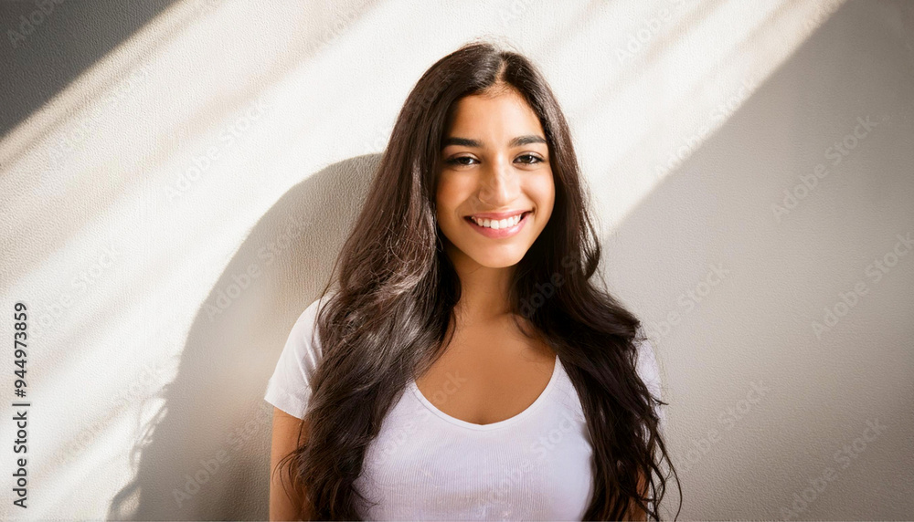 A refreshing and healthy portrait of a South Asian woman