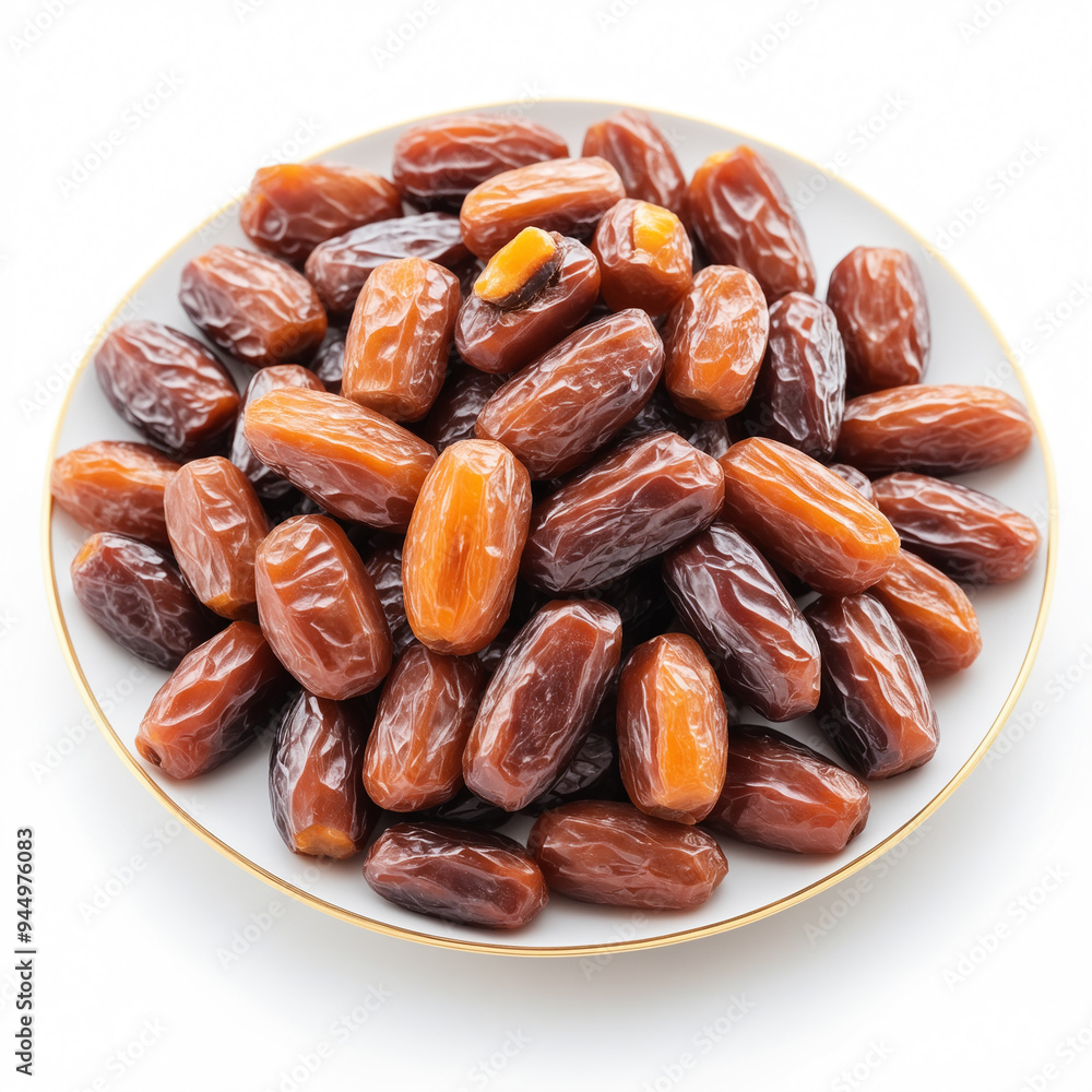 Natural delicious Dates in Clean Background Natural delicious Dates in Clean Background