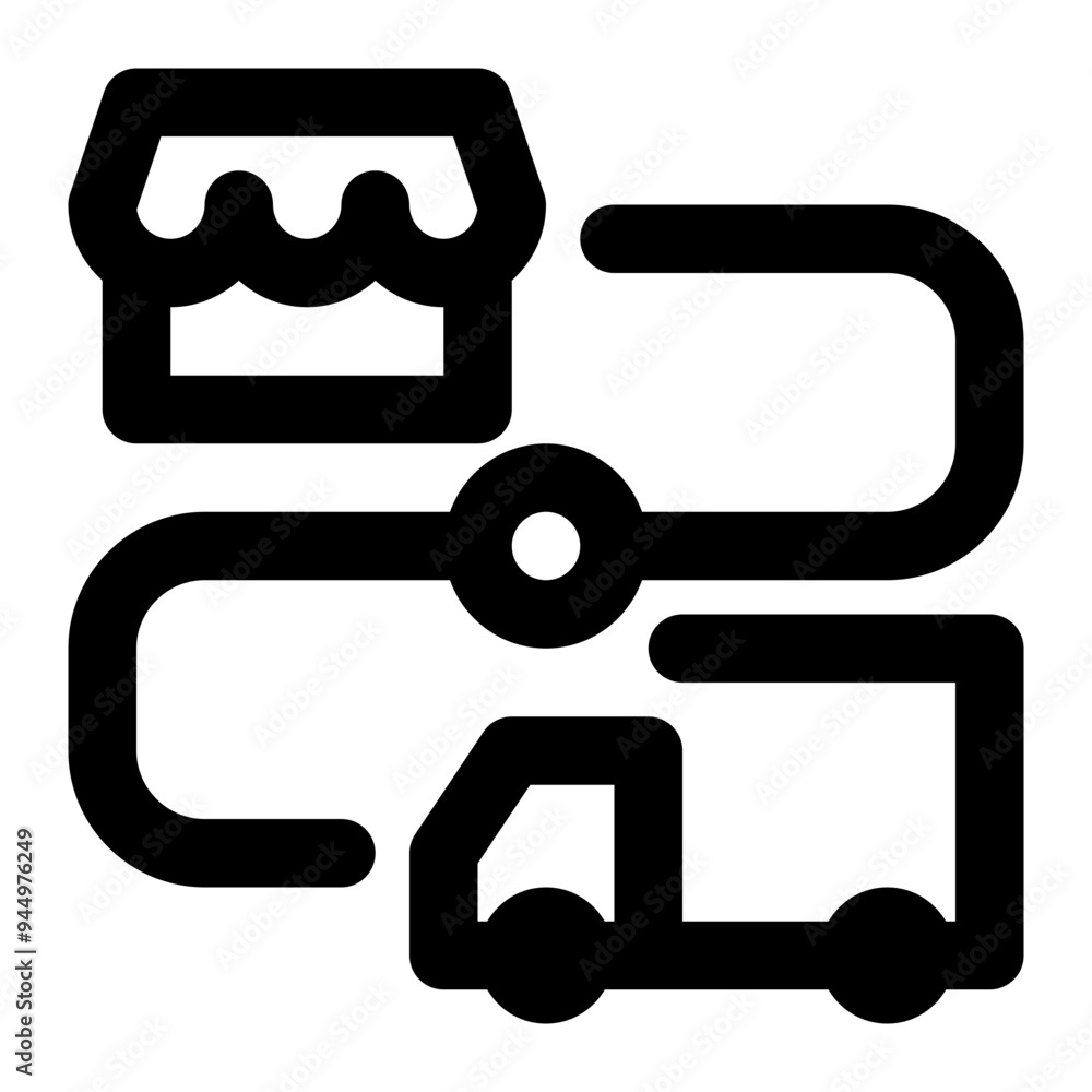 supply chain, scm, distribution, logistic, supply outline icon supply chain, scm, distribution, logistic, supply outline icon