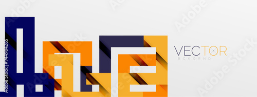 Color bend lines with shadow texture effect. Vector Illustration For Wallpaper, Banner, Background, Card, Book Illustration, landing page