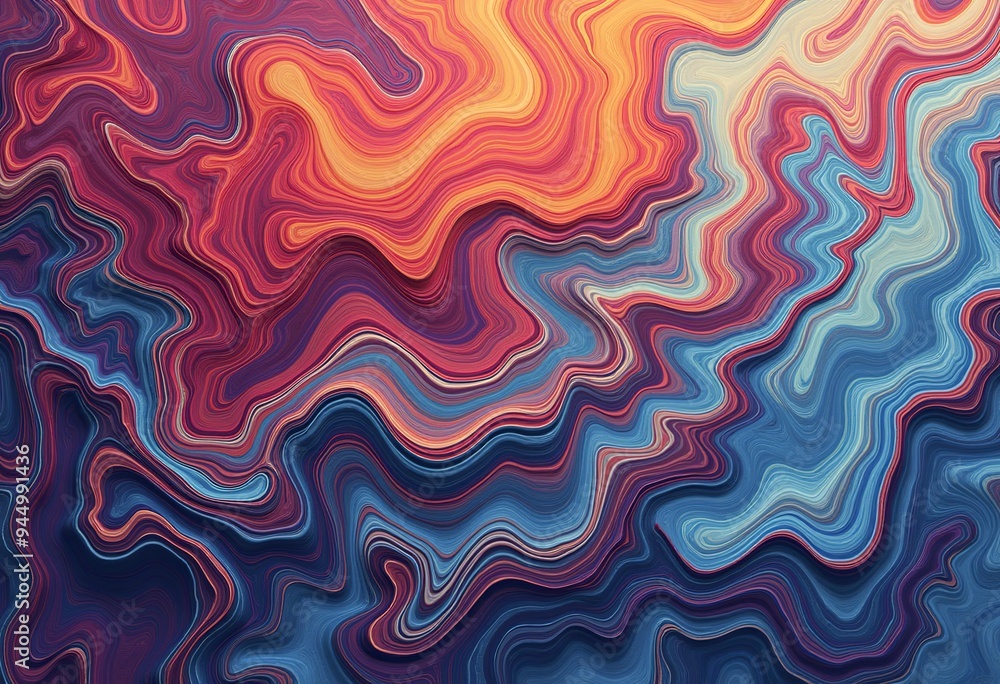 Abstract creative marbling pattern for fabric Abstract creative marbling pattern for fabric