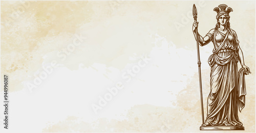 Statue lady of justice vintage background