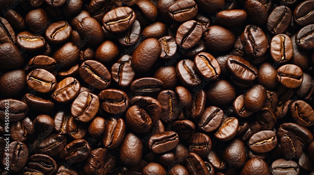 A pile of coffee beans that are all brown and black A pile of coffee beans that are all brown and black