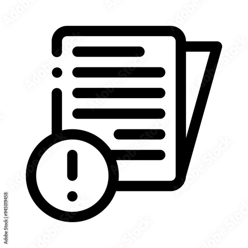 issue line icon