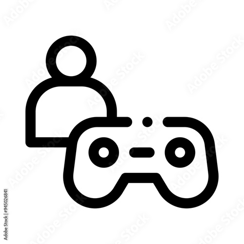 multiplayer line icon