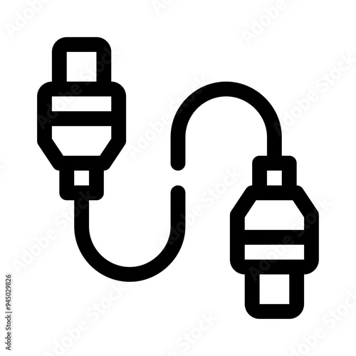 ethernet line icon