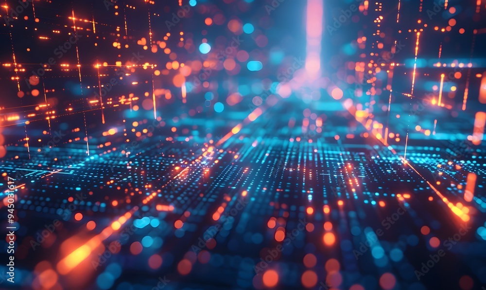 Big data connection technology concept . Big data connection technology concept .