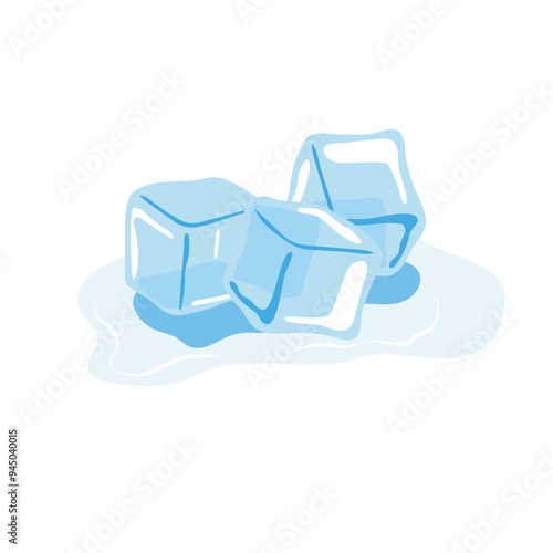 Cold Ice cubes
