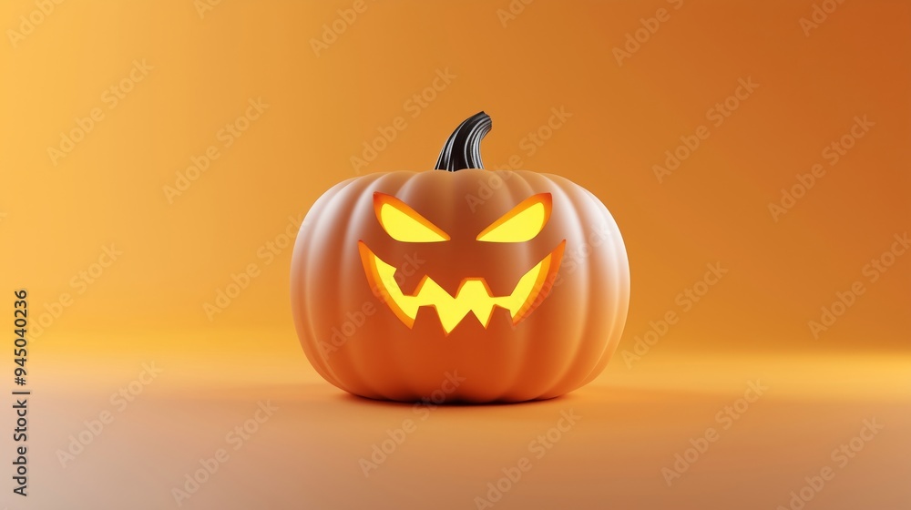 A Creative and Festive Glowing Pumpkin for Halloween Decorations A Creative and Festive Glowing Pumpkin for Halloween Decorations