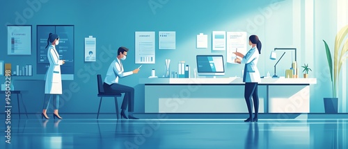 Wallpaper Mural Doctor administering syringe vaccine, hand of nurse involved, immunization for disease prevention, flu pandemic clinic scene Torontodigital.ca