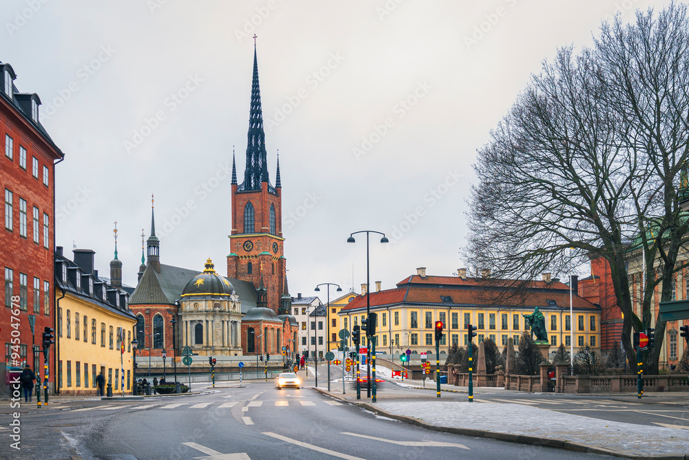 Obraz premium Stockholm streets, Sweden