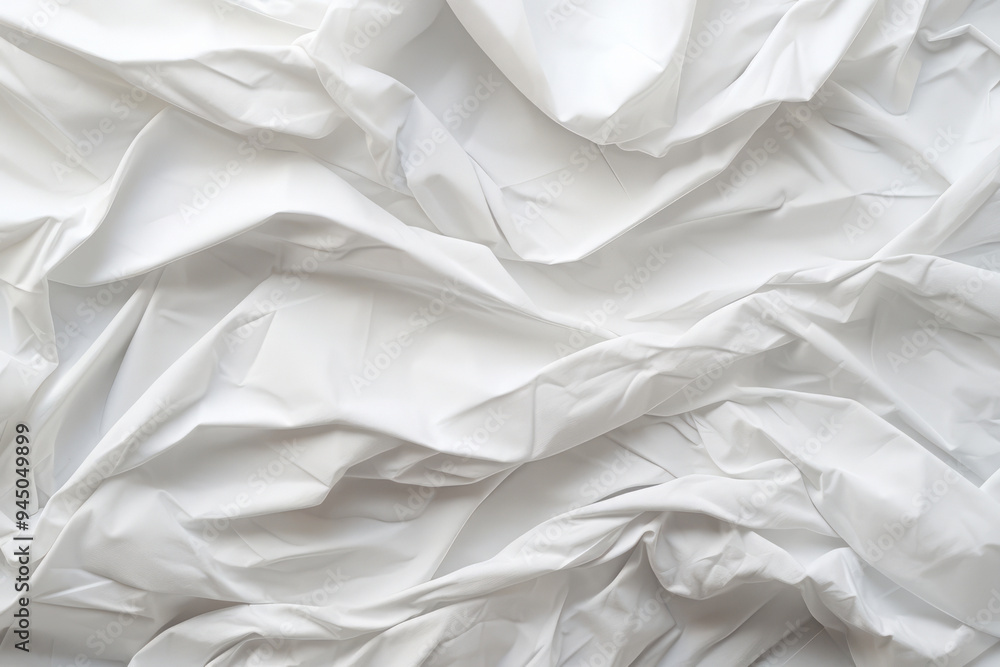 Processed collage of crumpled white paper sheet texture. Background for banner, backdrop or texture Processed collage of crumpled white paper sheet texture. Background for banner, backdrop or texture