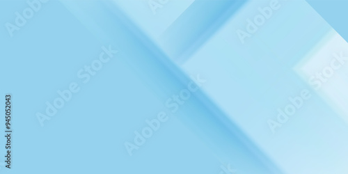 Paper Cut Blue color background abstract art vector