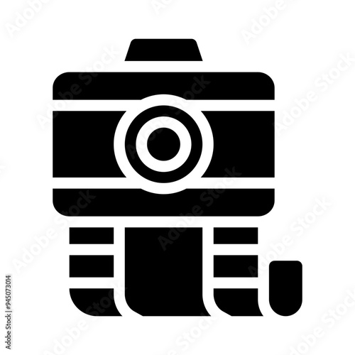 reel glyph icon