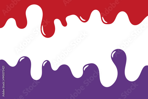 Colorful Liquid Drip Melted Candy Illustration. Abstract Fluid Shapes and Patterns. Dripping Paint and Ink Textures. fluid liquid fun background.