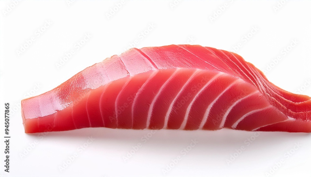 Sashimi tuna with white background isolated Sashimi tuna with white background isolated