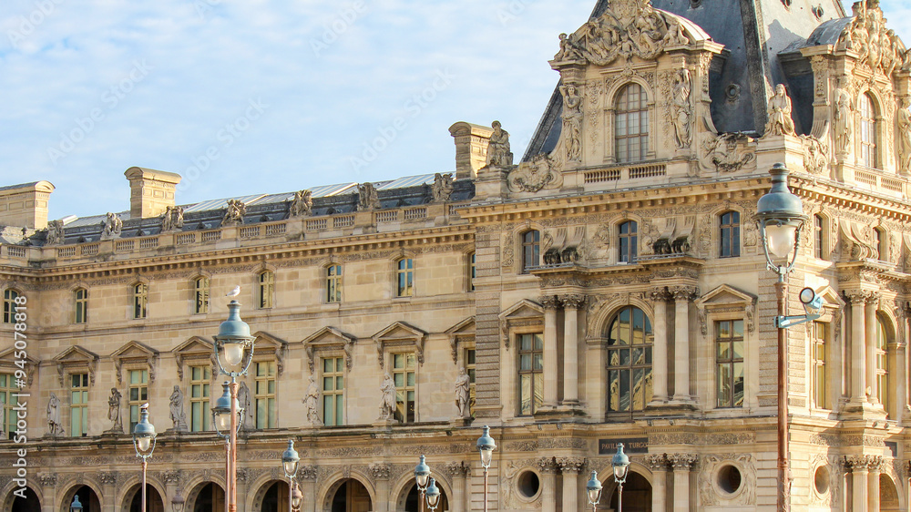 Obraz premium フランス パリの街並み、都市風景