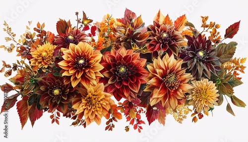 red and yellow chrysanthemum