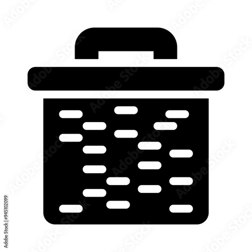 hamper glyph icon