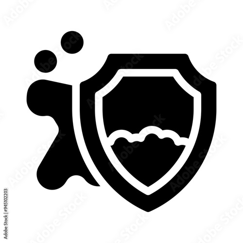 stain remover glyph icon