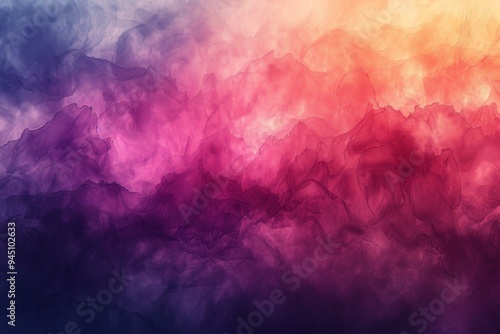 Abstract Pink and Purple Sky Background