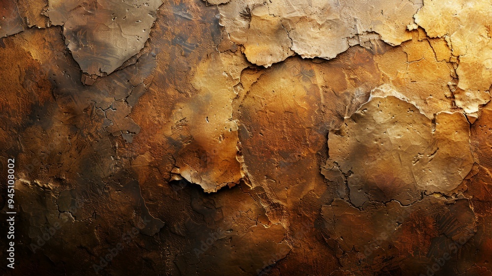 Artistic Texture Painting with Rusty Brown Tones Artistic Texture Painting with Rusty Brown Tones