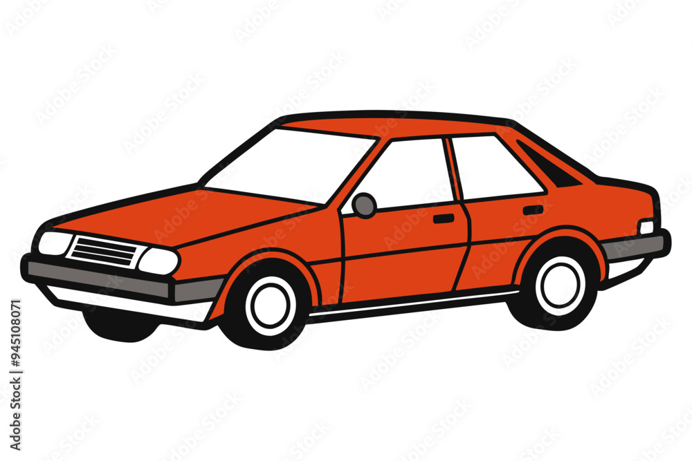 Stylish Car Drawing Vector Graphics for Creative Use Stylish Car Drawing Vector Graphics for Creative Use