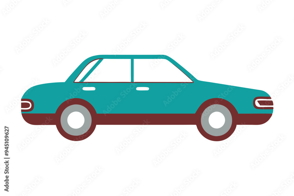 Stylish Car Drawing Vector Graphics for Creative Use Stylish Car Drawing Vector Graphics for Creative Use