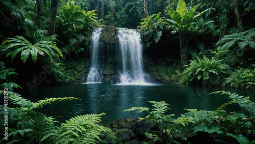 waterfall in the forest