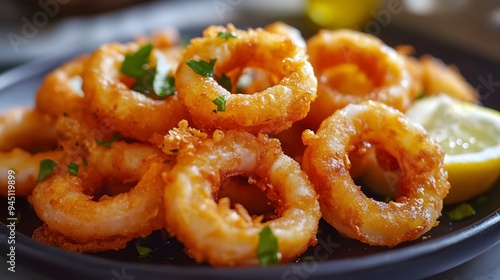 Hispanic Heritage Month: Sunlit Golden Calamari with Citrus and Aromatics